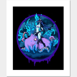 Octo Witch Posters and Art